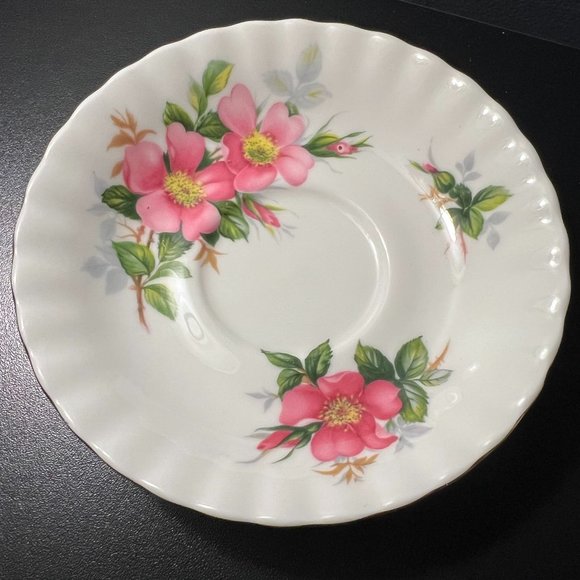 Royal Albert Prairie Rose Vintage Tea Cup and Saucer - Picture 2 of 3